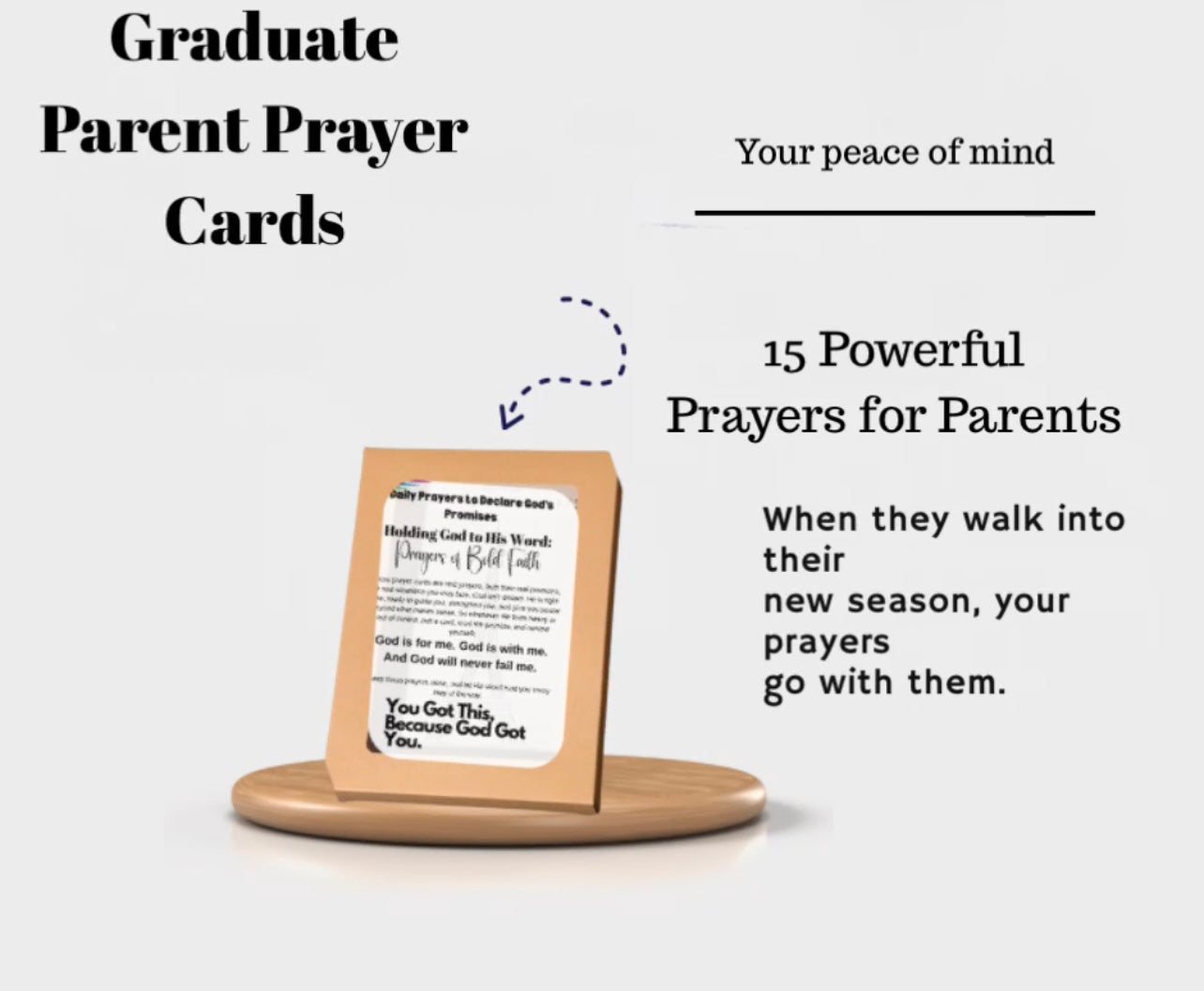 Graduate Parent Prayer Cards