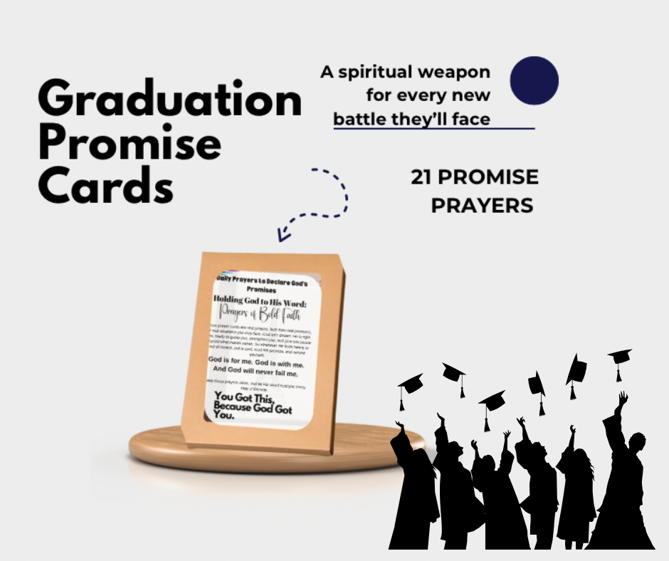 Graduation Promise Prayer Cards